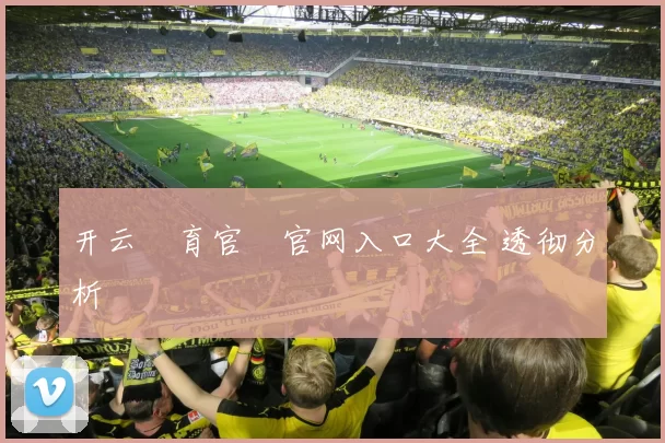 开云體育官網官网入口大全 透彻分析