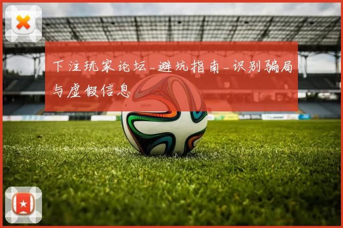 下注玩家论坛_避坑指南_识别骗局与虚假信息